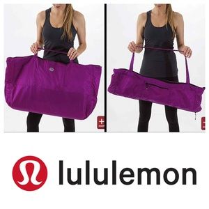 Lululemon Purple Duffle Bag